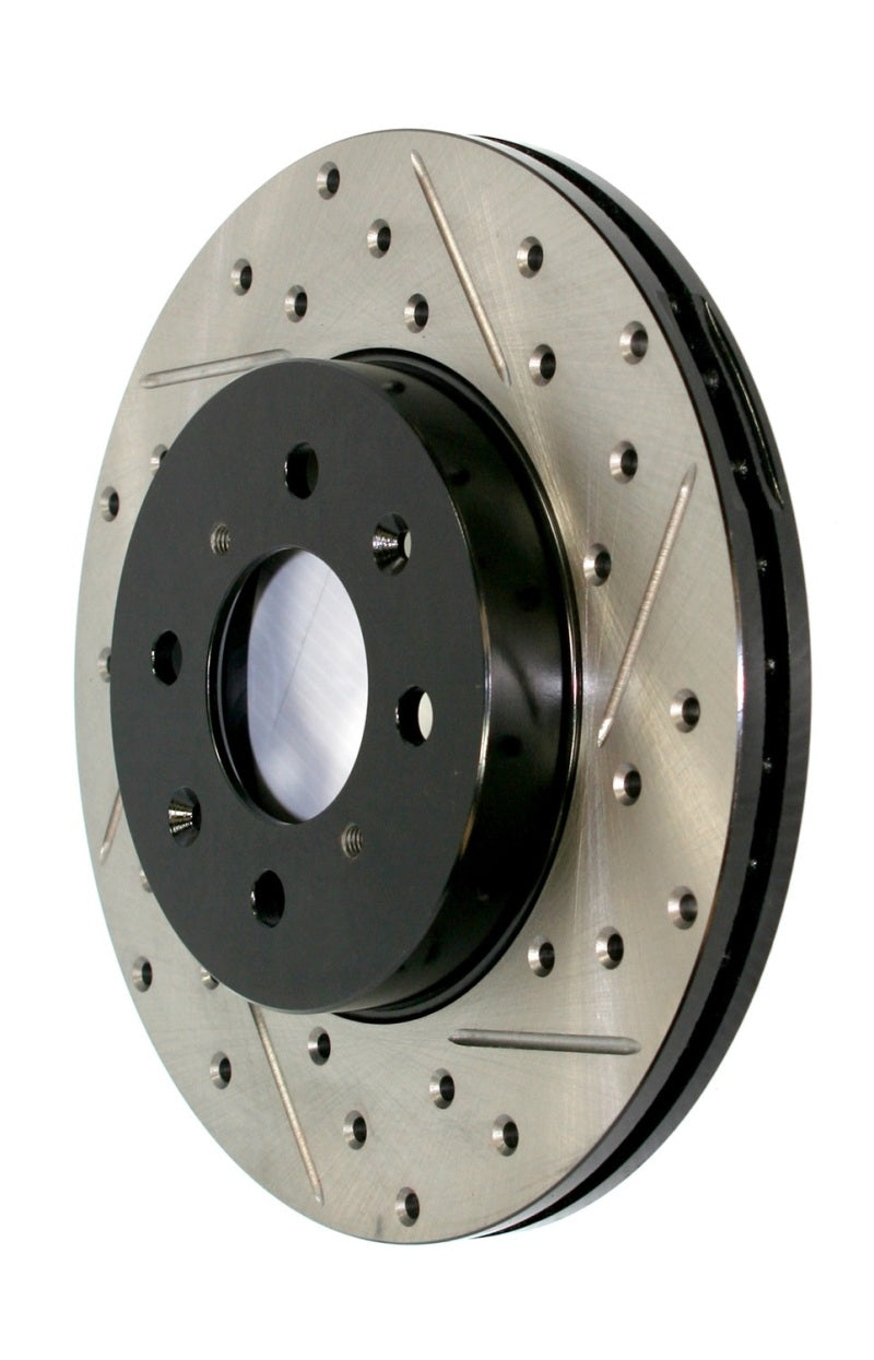 StopTech SportStop 06-09 Chrysler SRT-8 Front Right Drilled & Slotted Rotor-thumbmail-2