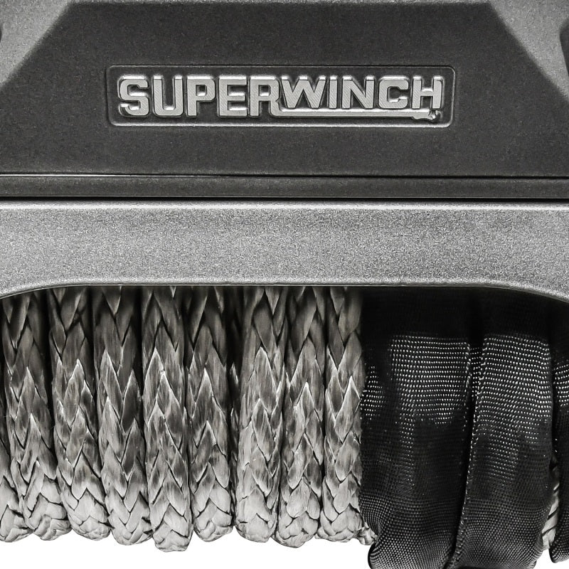 Superwinch 12000 LBS 12V DC 3/8in x 80ft Synthetic Rope SX 12000SR Winch - Graphite-thumbmail-12