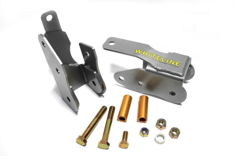 Whiteline 05+ Ford Mustang Coupe (Inc GT & Shelby GT500) Rear C/A - Complete Lwr Rear Mounting Brkt-thumbmail-1