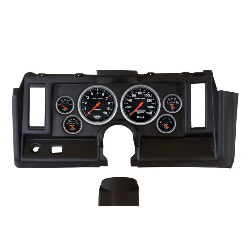 Autometer Sport-Comp 1969 Camaro Dash Kit 6pc Tach / MPH / Fuel / Oil / WTMP / Volt-thumbmail-1