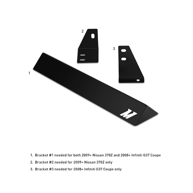 Mishimoto 09+ Nissan 370Z / 08+ Infiniti G37 (Coupe Only) Oil Cooler Kit - Black-thumbmail-16