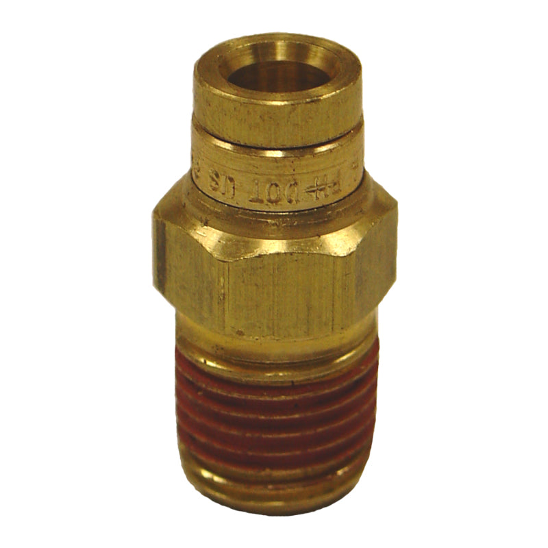 Firestone Male Connector 5/16in. Push-Lock x 1/4in. NPT Brass Air Fitting - 25 Pack (WR17603058)-thumbmail-2