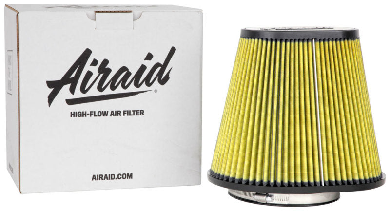 Airaid Universal Air Filter - Cone 6in FLG x 10-3/4x7-3/4in B x 7x4in T x 9in H - Synthaflow-thumbmail-12
