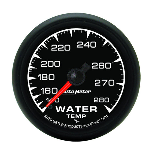 Autometer ES 52mm 140-280 Deg F Mechanical Water Temperature Gauge