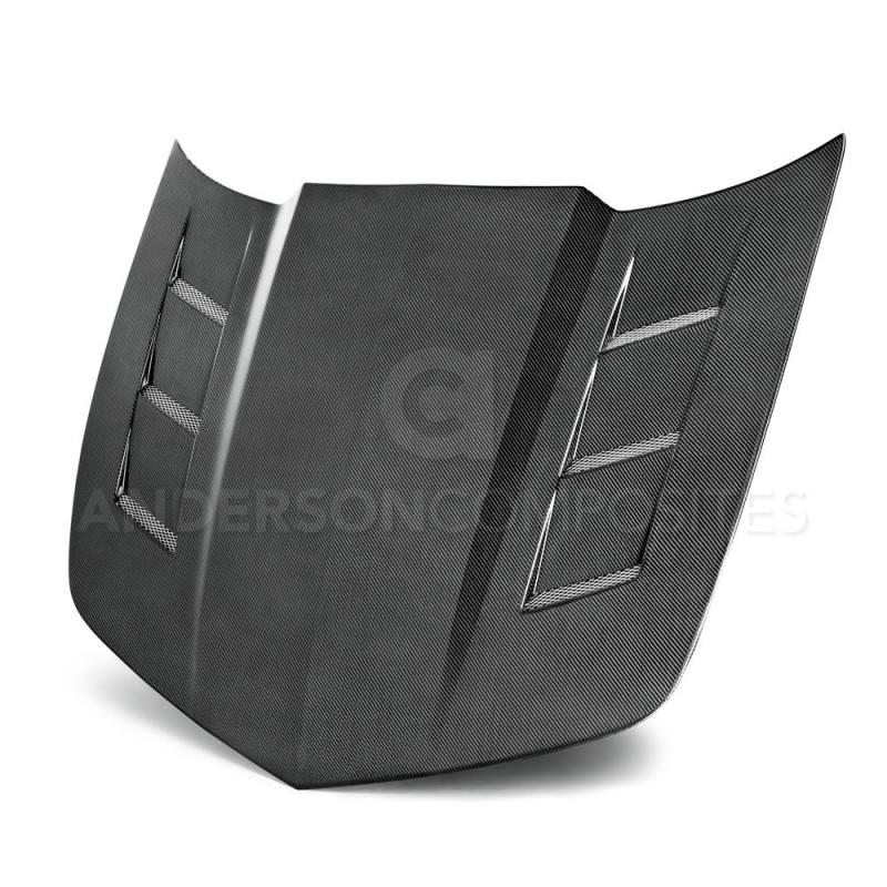 Anderson Composites 10-13 Chevy Camaro TSII-style Carbon Fiber Hood-thumbmail-2