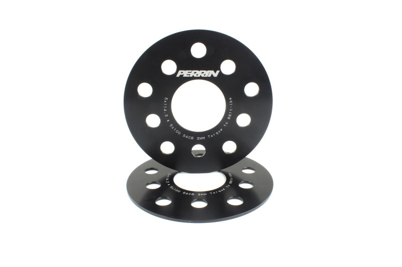 Perrin Subaru 5x114.3/5x100 3mm Slip-On Wheel Spacers - w/ 56mm Hubs (No Studs)-thumbmail-3