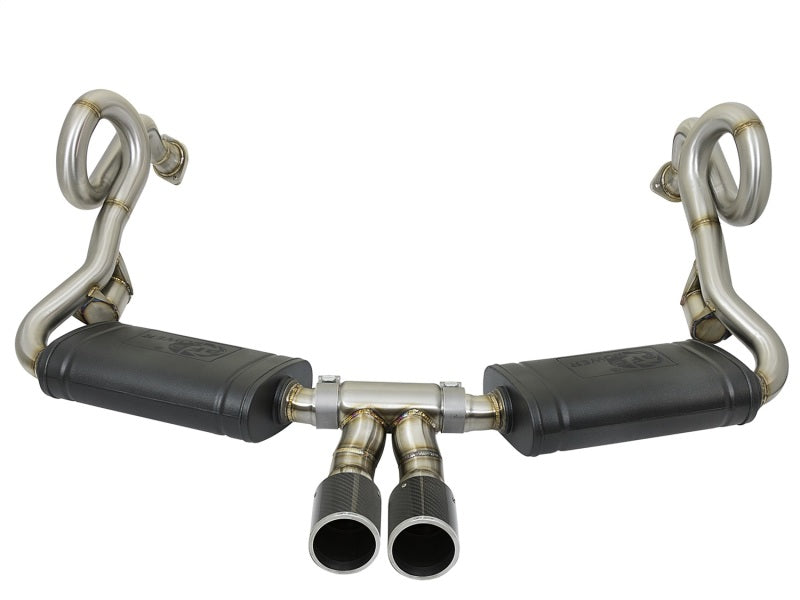 aFe MACHForce-Xp 2in 304 SS Cat-Back Exhaust w/Carbon Fiber Tips 13-16 Porsche Boxster 2.7L/3.4L-thumbmail-8