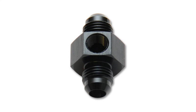 Vibrant -4AN Male Union Adapter Fitting w/ 1/8in NPT Port-thumbmail-2