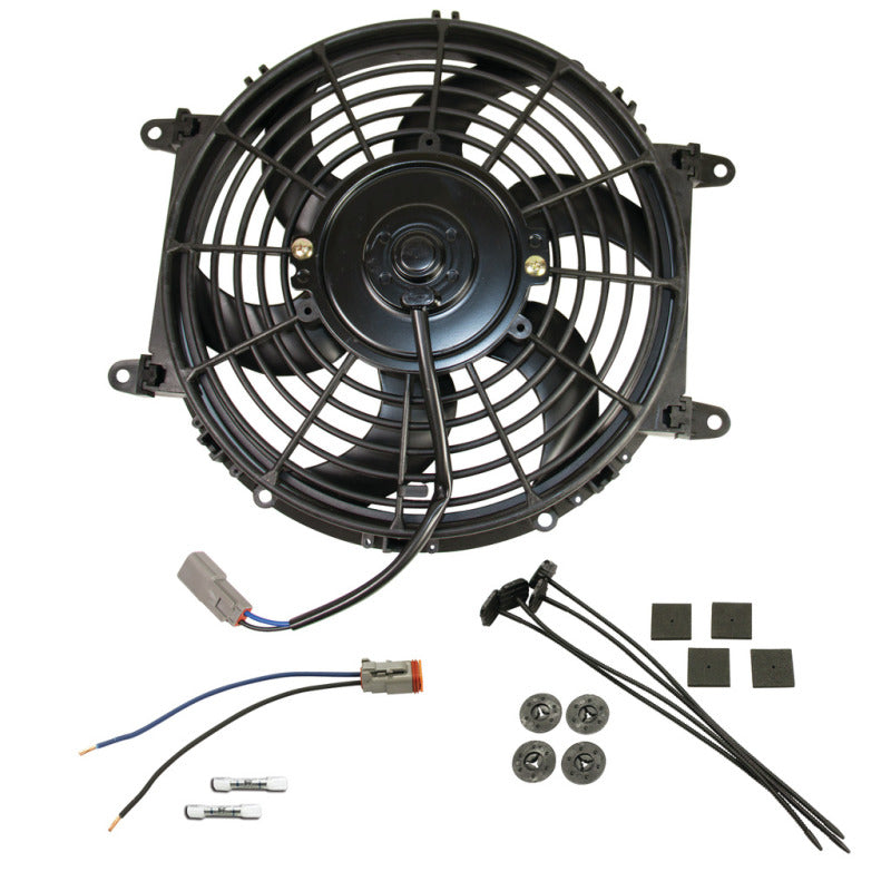 BD Diesel Universal Transmission Cooler Electric Fan Assembly - 10 inch 800 CFM-thumbmail-5