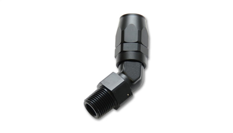 Vibrant -10AN Male NPT 45Degree Hose End Fitting - 1/2 NPT-thumbmail-2