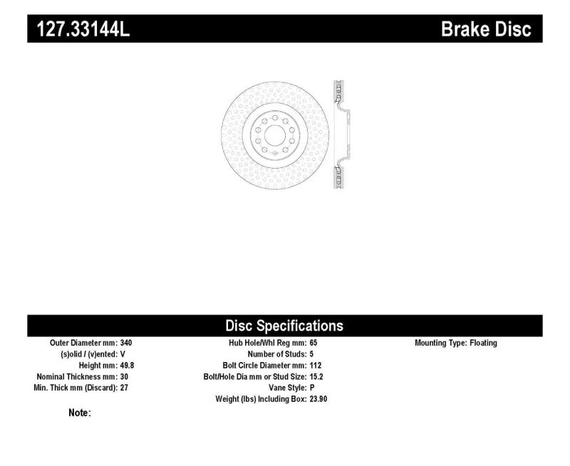 StopTech Slotted & Drilled Sport Brake Rotor-thumbmail-9