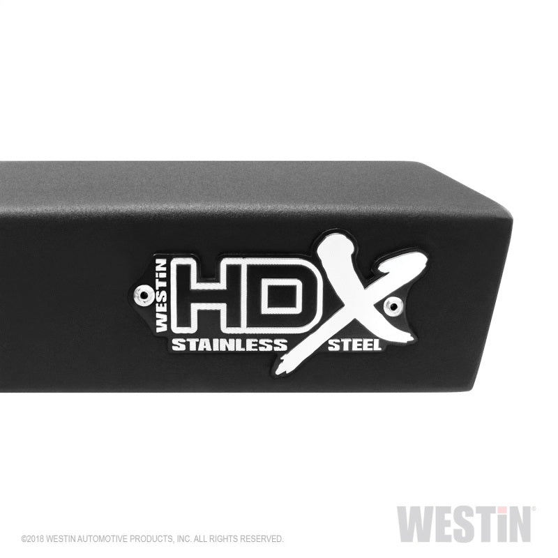 Westin/HDX 15-18 Chevrolet/GMC Colorado/Canyon Crew Cab HDX Stainless Drop Nerf Step Bar - Black-thumbmail-11