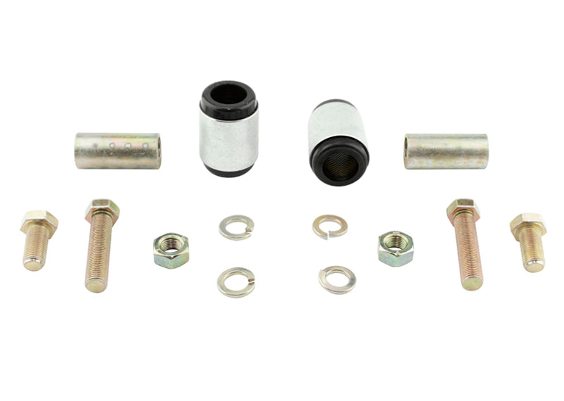 Whiteline 09 lancer Ralliart Rear Camber adj kit-control arm upper bushes-thumbmail-1