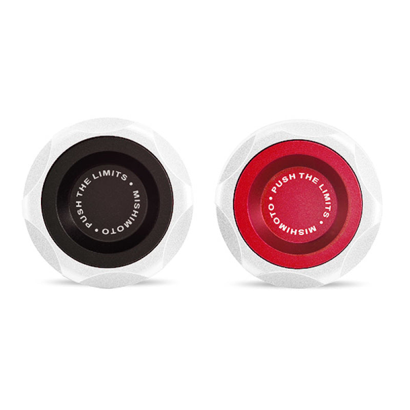 Mishimoto Honda Oil FIller Cap - Red-thumbmail-3