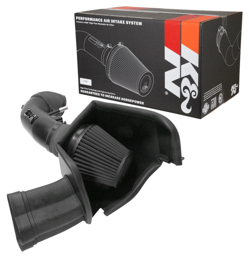 K&N 2018 Ford Mustang GT V8 5.0L F/I Performance Intake Kit-thumbmail-20