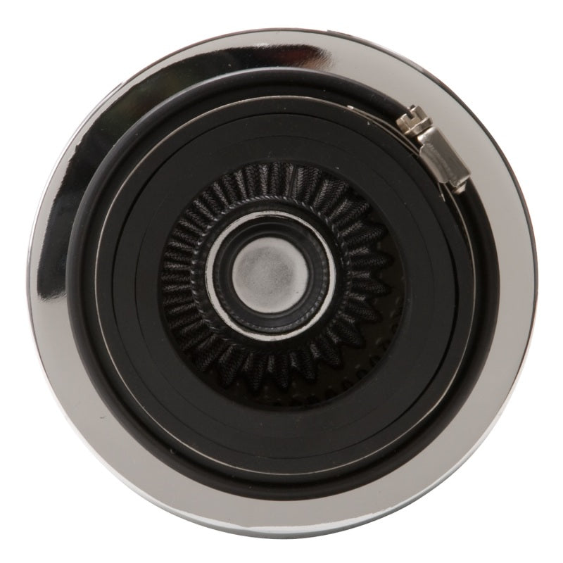 Edelbrock Air Filter Pro-Flo Series Conical 3 7In Tall Black/Chrome-thumbmail-11