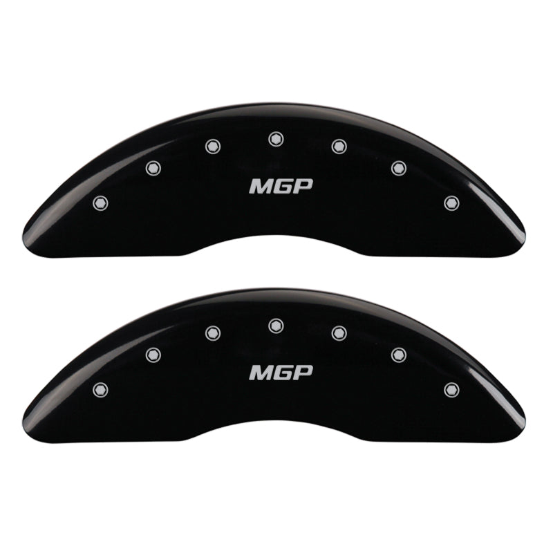 MGP 4 Caliper Covers Engraved Front & Rear MGP Black finish silver ch-thumbmail-3