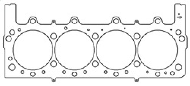 Cometic Ford 460 Pro Stock 4.685in Bore .051 inch MLS-RH A500 Block Head Gasket-thumbmail-3