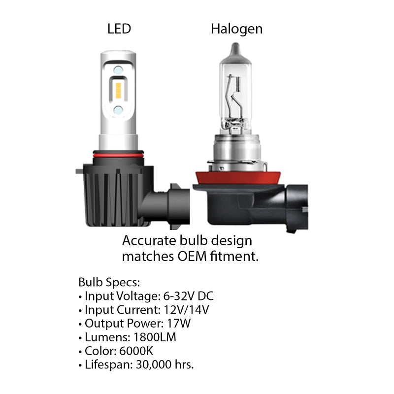 Oracle H1 - VSeries LED Headlight Bulb Conversion Kit - 6000K
