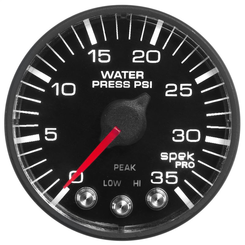 Autometer Spek-Pro 52.4mm 0-35 PSI Digital Stepper Motor Water Pressue Gauge-thumbmail-7