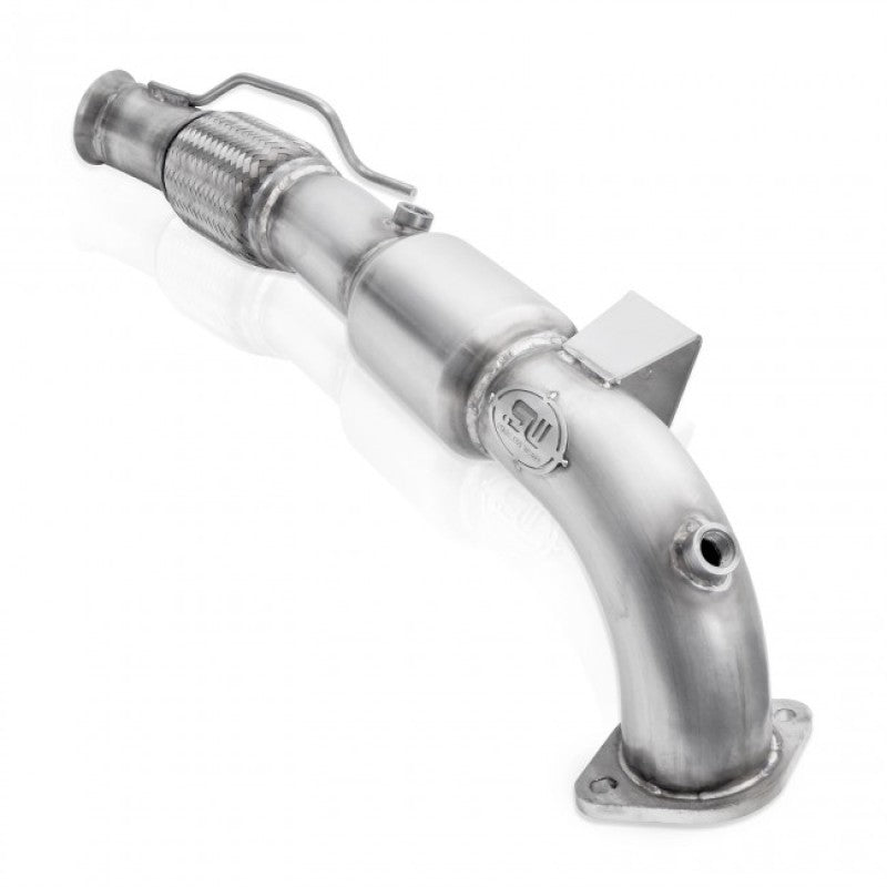 Stainless Works 2016-18 Ford Focus RS 3in High-Flow Cats Downpipe Factory Connection-thumbmail-13