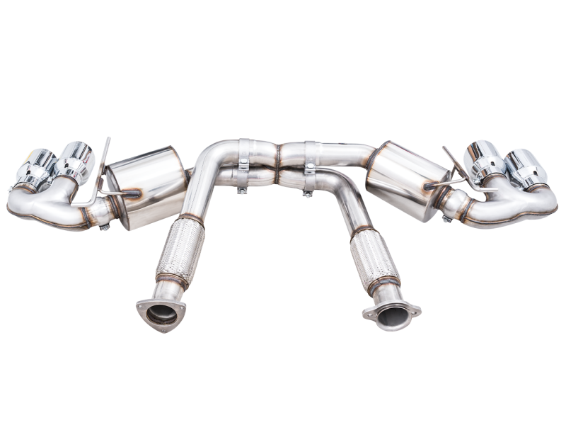 AWE Tuning 2020 Chevrolet Corvette (C8) Touring Edition Exhaust - Quad Chrome Silver Tips-thumbmail-16
