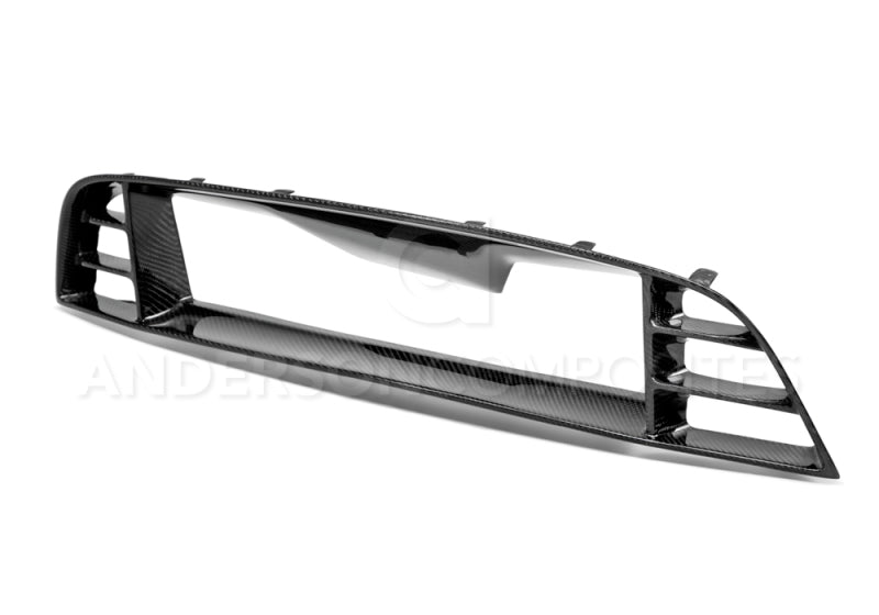Anderson Composites 10-14 Ford Mustang/Shelby GT500 Front Upper Grille (w/o Spot for Cobra Emblem)-thumbmail-2