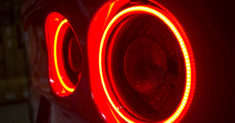 Oracle Chevy Corvette C6 05-13 LED Waterproof Afterburner Kit - Red-thumbmail-10