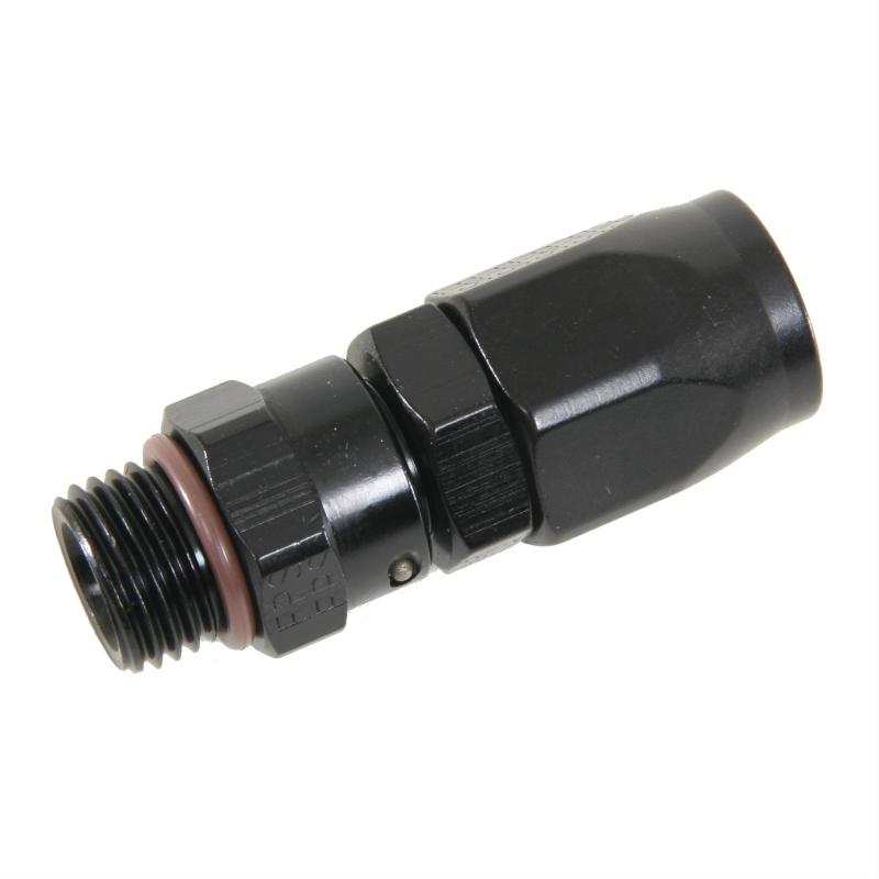 Fragola -12AN Straight x 1 1/16-12 (12) Hose End - Black-thumbmail-1