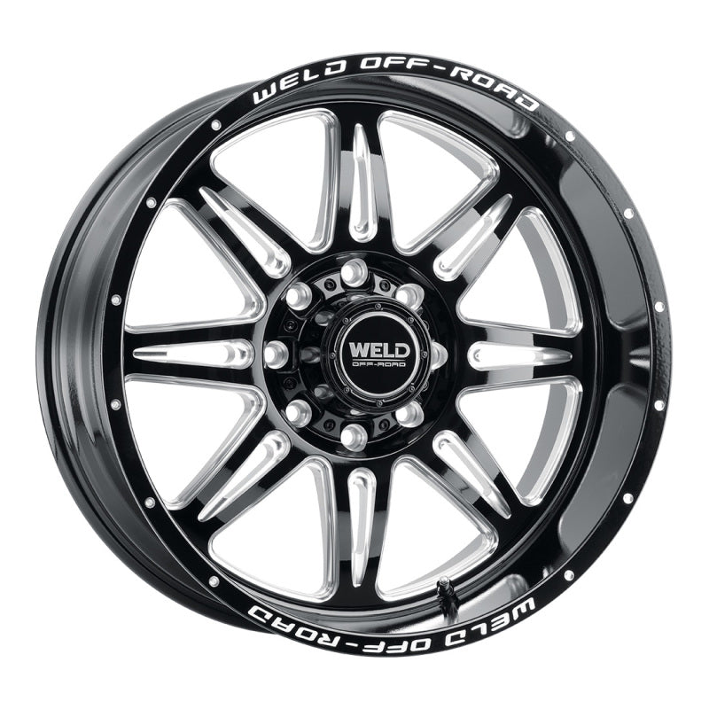 Weld Cheyenne W132 Series 20x10 / 8x170 BP / -18 Offset / 4.75 BS / 125.1 Bore - Gloss Black MIL-thumbmail-3