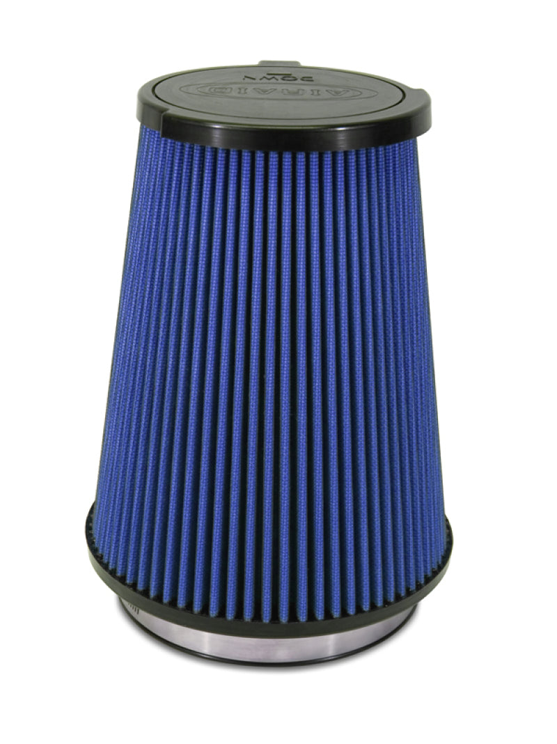 Airaid 10-14 Ford Mustang Shelby 5.4L Supercharged Direct Replacement Filter - Oiled / Blue Media-thumbmail-2