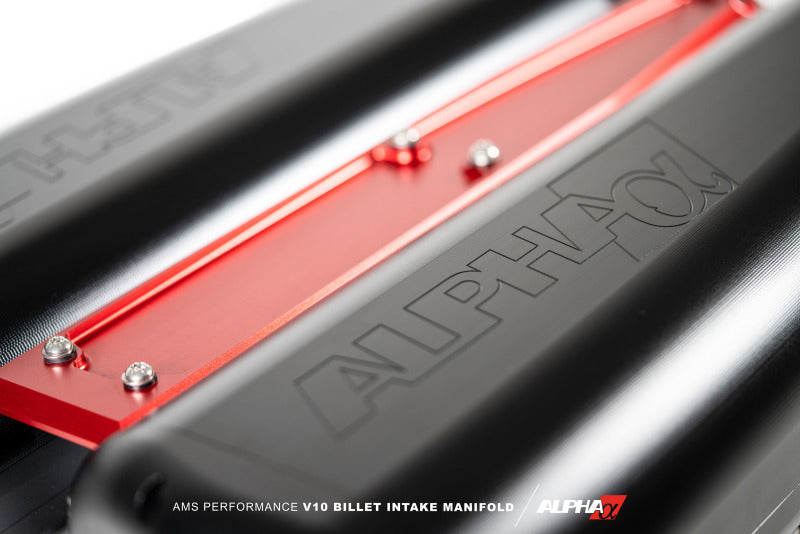 AMS Performance V10 Audi R8 / Lamborghini Huracan / Performante Billet Intake Manifold - CLR Anodize-thumbmail-17