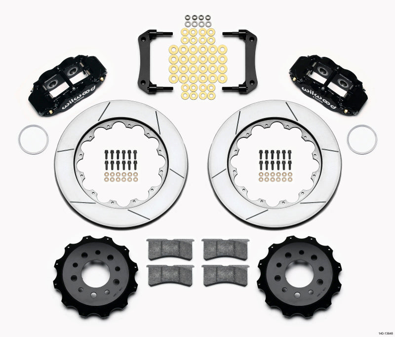 Wilwood Narrow Superlite 4R Rear Kit 14.00in Morrison Multilink IRS (2010-15 Camaro Based)-thumbmail-1