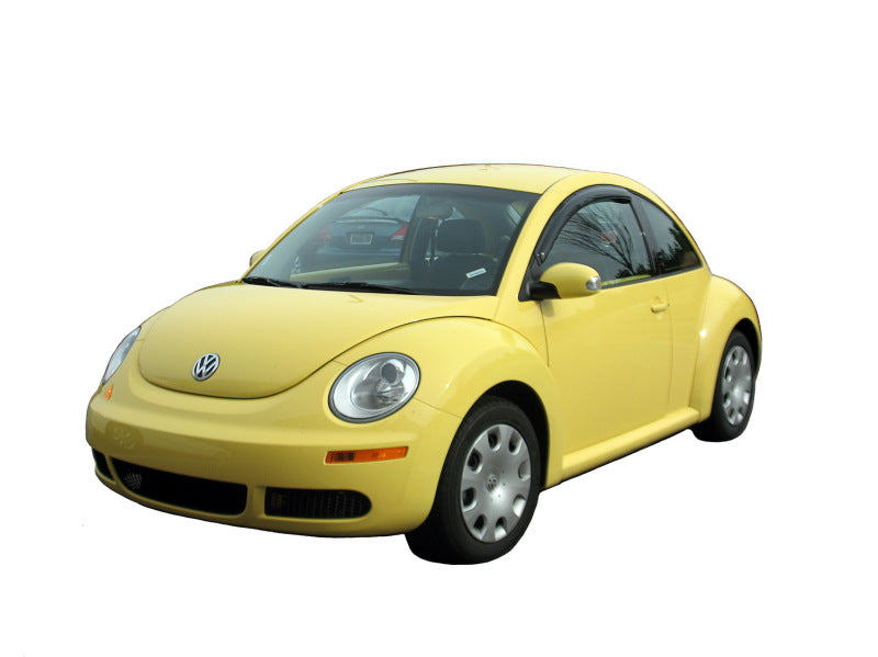 AVS 98-10 Volkswagen Beetle Ventvisor Outside Mount Window Deflectors 2pc - Smoke-thumbmail-9