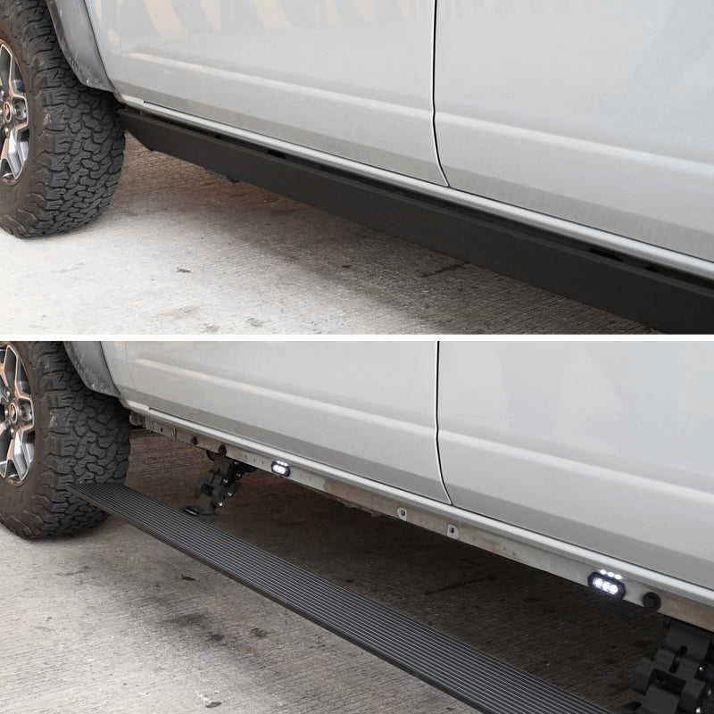 Go Rhino 15-22 Chevrolet Colorado Crew Cab 4dr E-BOARD E1 Electric Running Board Kit - Tex. Blk-thumbmail-4