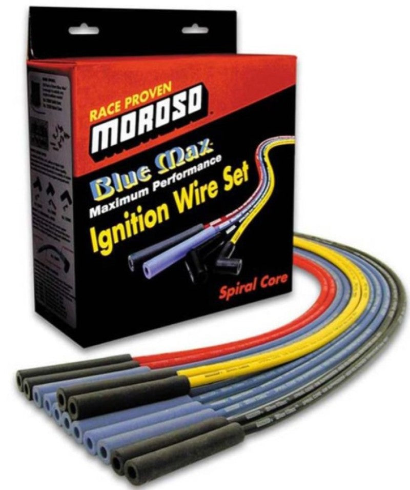 Moroso Custom Ignition Wire Set - Blue Max - Spiral Core-thumbmail-1
