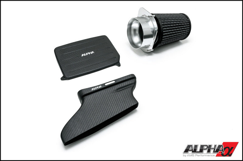 AMS Performance 14-18 Mercedes-Benz CLA 45 AMG 2.0T Alpha Intake System w/Carbon Fiber Duct & Lid-thumbmail-3