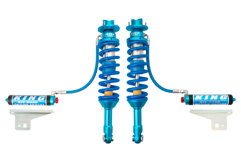 King Shocks 10-14 Ford F150 Raptor 4WD Front 3.0 Dia Remote Reservoir Coilover w/Adjuster (Pair)-thumbmail-1