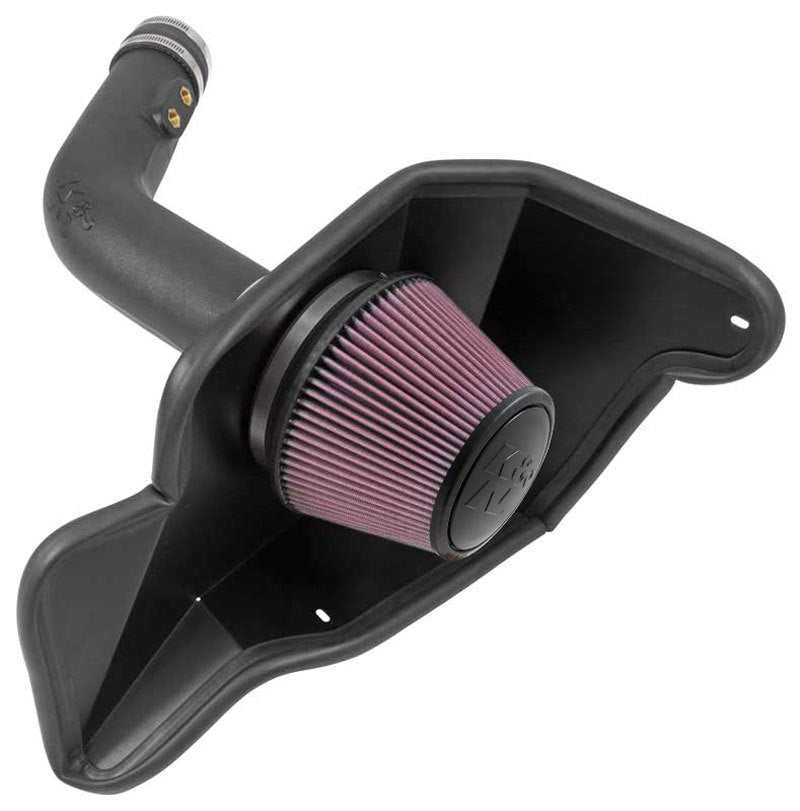 K&N 15-17 Ford Mustang 3.7L V6 F/I Performance Intake Kit-thumbmail-2