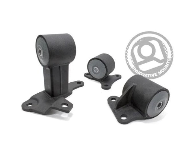 Innovative 94-97 Accord H/F Series Black Steel Mounts 85A Bushings-thumbmail-1