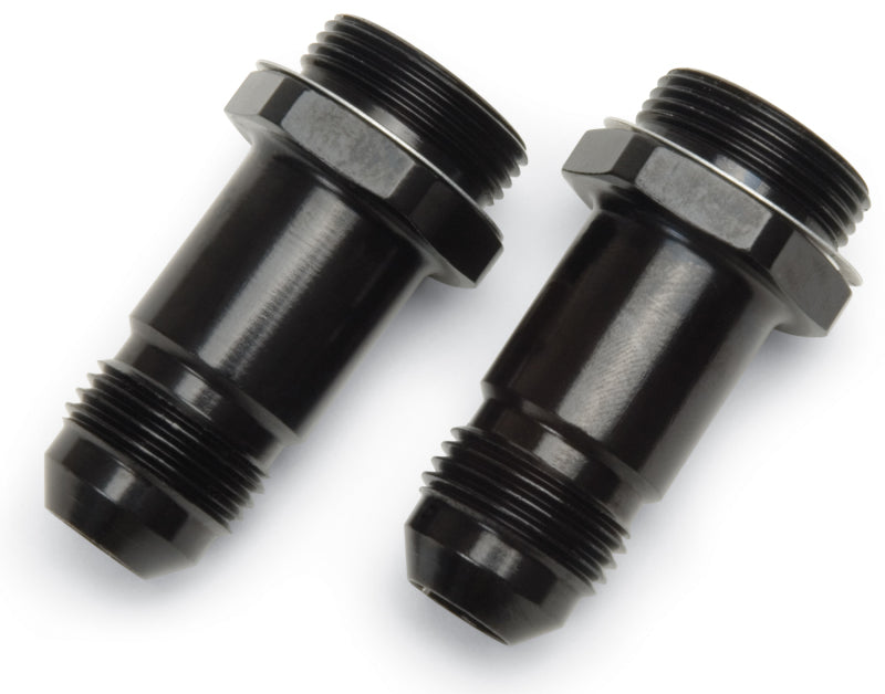 Russell Performance -8 AN Carb Adapter Fittings (2 pcs.) (Black)-thumbmail-3