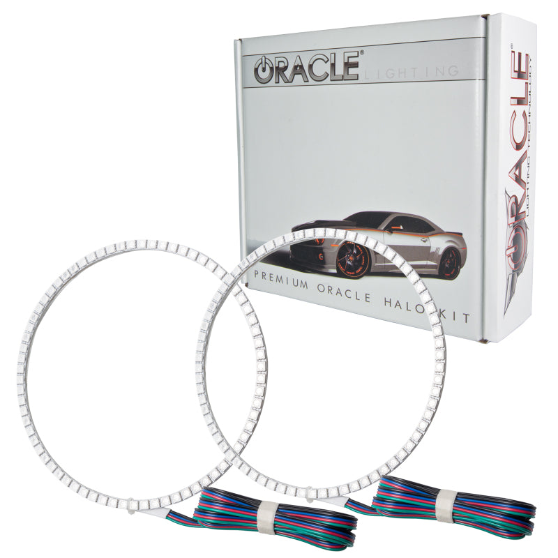 Oracle Ford Mustang 10-12 LED Fog Halo Kit - V6 Grille Fogs - ColorSHIFT-thumbmail-6