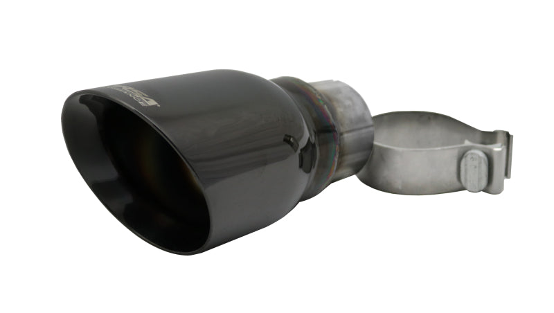 Corsa Single Universal 2.5in Inlet / 4in Outlet Black PVD Pro-Series Tip Kit-thumbmail-3