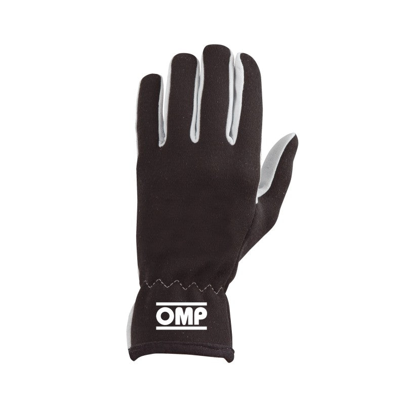OMP Rally Gloves Black - Size S-thumbmail-1