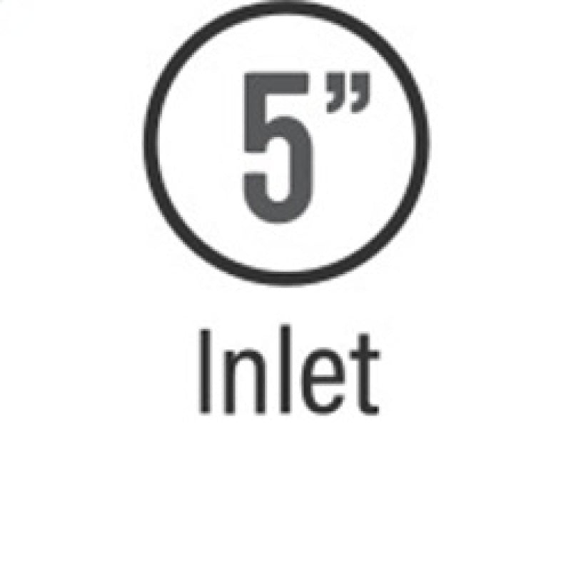 MagnaFlow Tip Stainless Black Coated Single Wall Round Single Outlet 6in Dia 5in Inlet 13in L-thumbmail-18