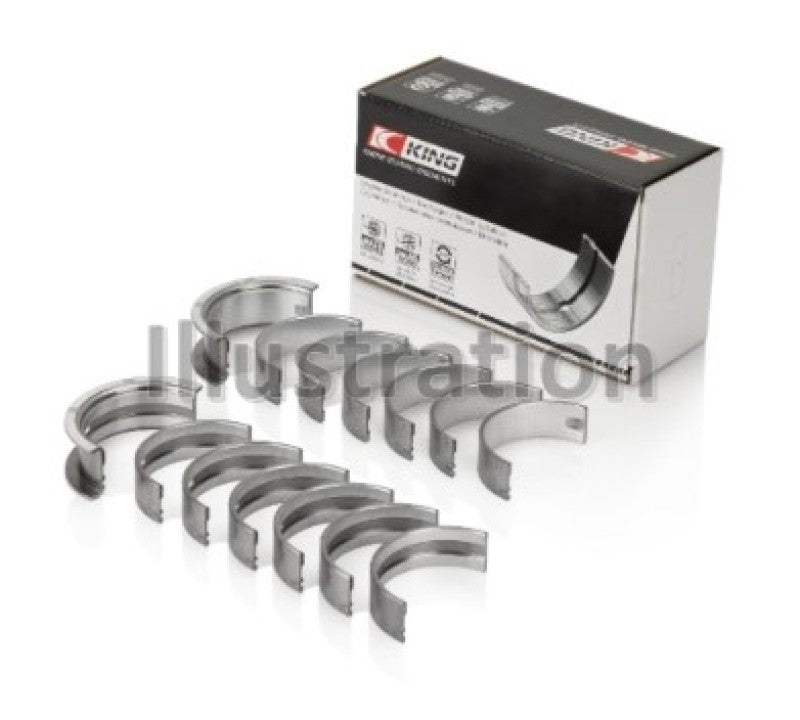 King BMW M20B20-23-25-27 / M50B25 / M52B20-25-28 (Size STD) Main Bearing Set-thumbmail-2