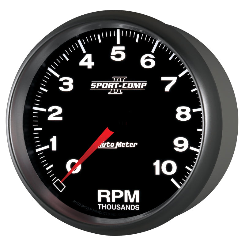 Autometer Sport-Comp II 5 inch 0-10000 RPM In Dash Tachometer-thumbmail-6