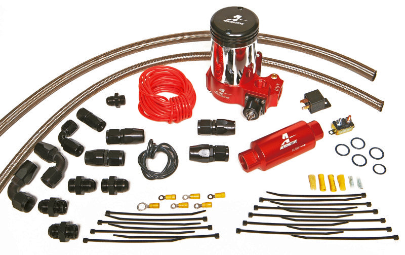 Aeromotive A2000 Drag Race Pump Only Kit (Incl. Lines/Fittings/Hose Ends/11202 pump)-thumbmail-1