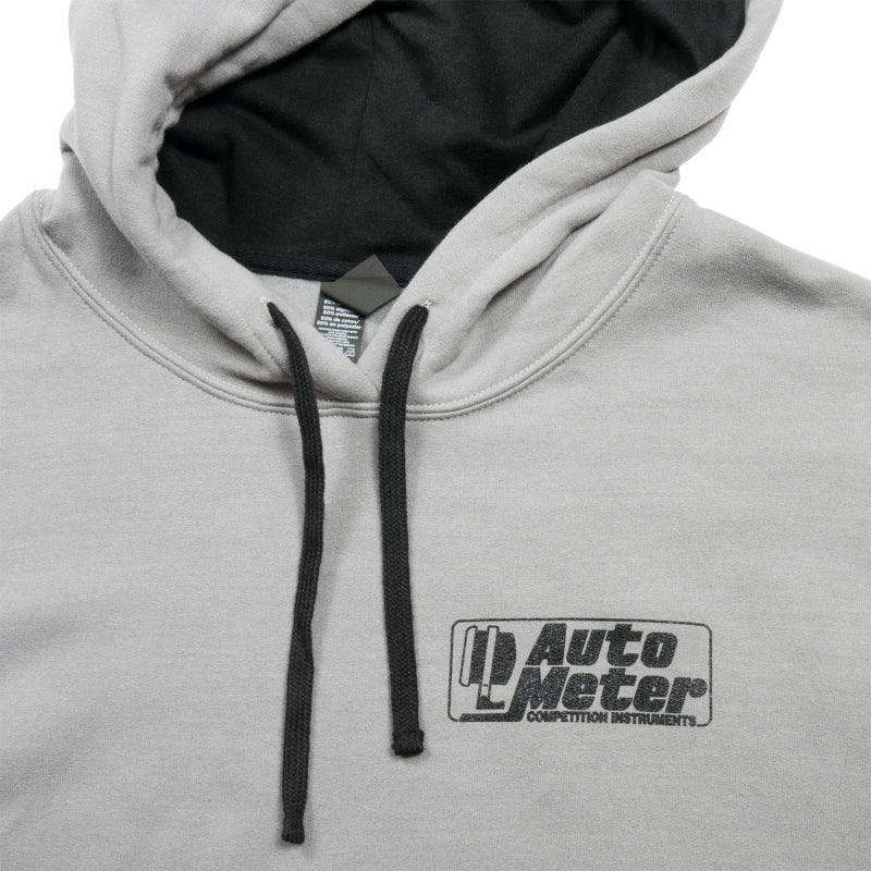 Autometer Gray Competition Pullover Hoodie - Adult XL-thumbmail-6