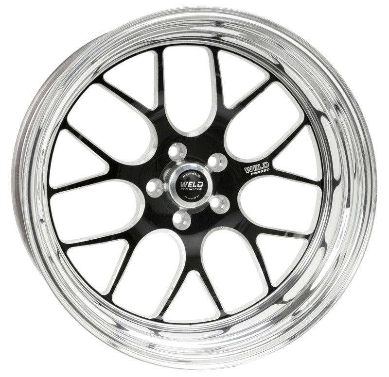 Weld S77 20x9 / 5x115mm BP / 6.3in. BS Black Wheel (High Pad) - Non-Beadlock-thumbmail-1